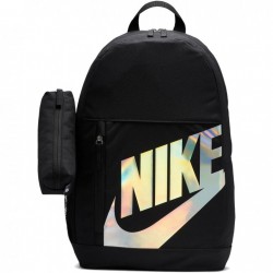 NIKE ELEMENT AIR BACKPACK NEGRO PLATA DR6084 011