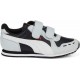 PUMA CABANA JR NEGRO BLANCO 383730 04