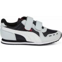 PUMA CABANA JR NEGRO BLANCO 383730 04