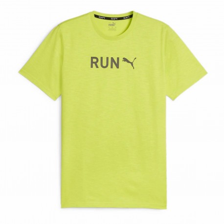 PUMA MEN GRAPHICS TEE RUN VERDE 524202 39