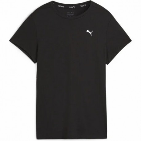 PUMA RUN FAVOURITE GRAPHIC TEE W NEGRO 525121 01