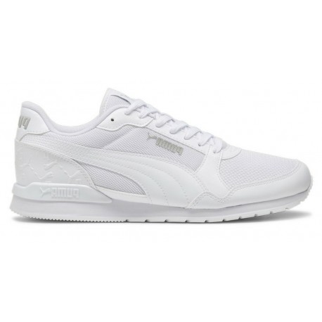 PUMA ST RUNNER V3 L SUPERLOGO BLANCO GRIS 396438 02