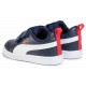 PUMA COURTFLEX V2 V INF MARINO BLANCO 371544 01