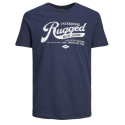 JACK & JONES JJEJEANS TEE SS O-NECK NOOS 12232972 MOOD INDIGO