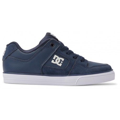 DC SHOES PURE ELASTIC NVAY/WHITE ADBS300256 NWH